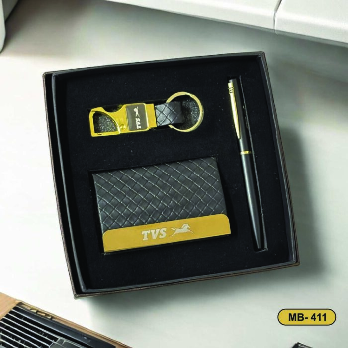 3 in 1 Metal Pen Set (411) - Image 1