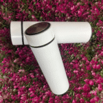 stainless steel water bottle with a digital temperature display - Image 4